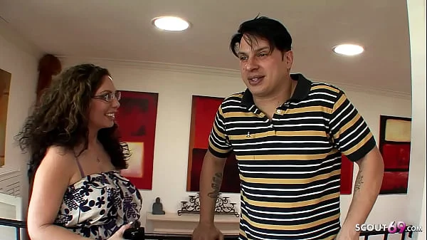 Curvy Big Ass and Boobs Mature Mom seduce Nerd Neighbour Guy to Fuck