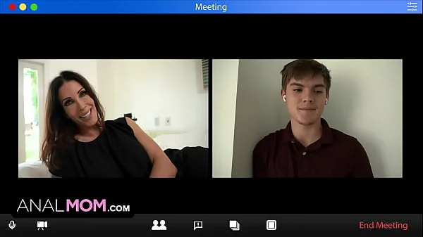 Big Boobed Milf Cheats On Her Husband With Teen Boy Who Stretches Her Tight Asshole In Their Bed