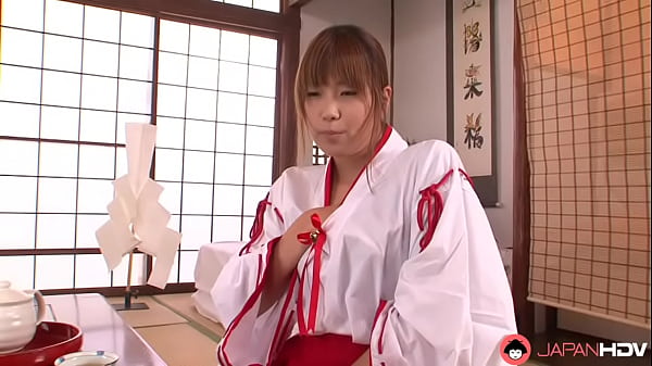 Japanese lady, Yuuno Hoshi is masturbating, uncensored