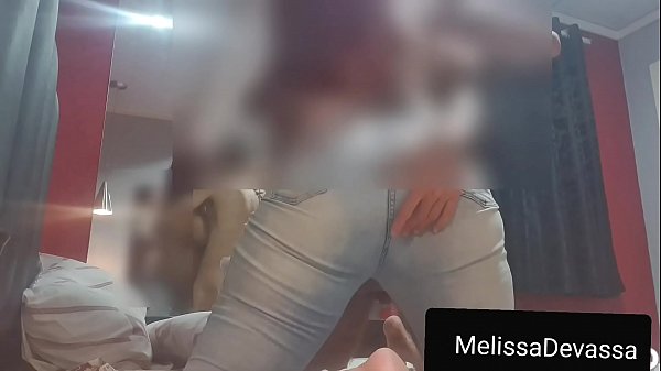 My boyfriend can't bear to see me in jeans, he came in my jeans.