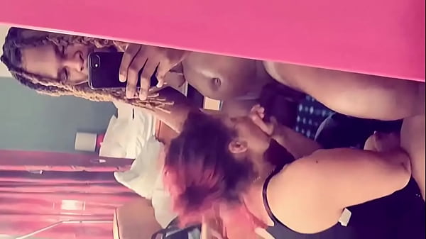 Step Sister Licks My Cum Off Her Sweet Pink Lips!