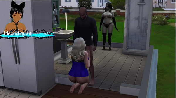 Sims 4 - Revisting the Sims and having a milf and a goth milf live together and have sex with different people