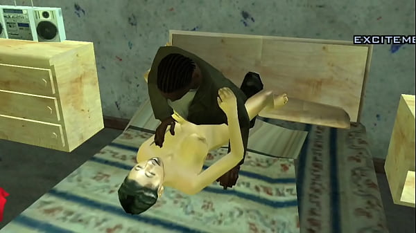 GTA San andreas Hot coffee mod - Cj saves Denise and they go out on a date, ending with some hot sex