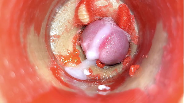 Camera in Vagina, Cervix POV, Tiny Cucked by Giant &lsquo_Couple&rsquo_, Cum in Pussy and Creampie - ASMR