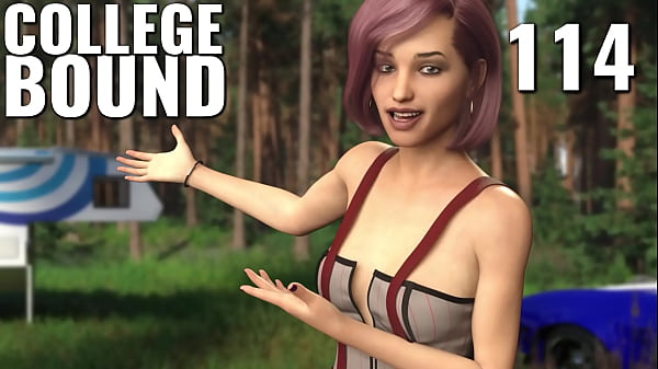 COLLEGE BOUND #114 &bull_ Deep in the woods you can be as lewd as you want